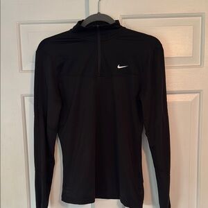 Nike Black Long Sleeve quarter zip